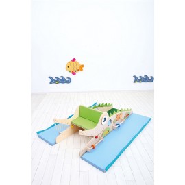 Colt de Joaca Crocodil Senzorial Moje Bambino - imagine 10