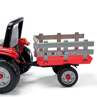 Tractor Maxi Diesel cu remorcă Peg Perego - imagine 5