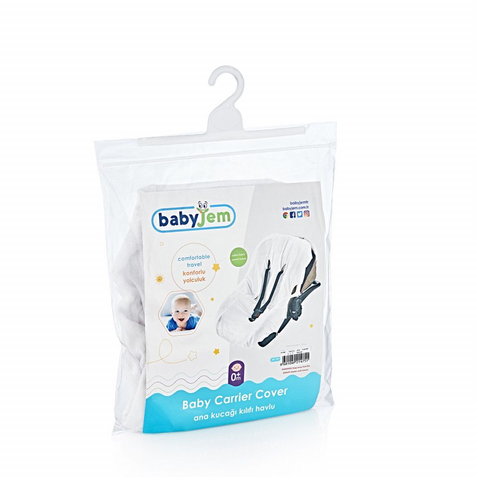 BabyJem Husa Universală Scaun Auto Alb