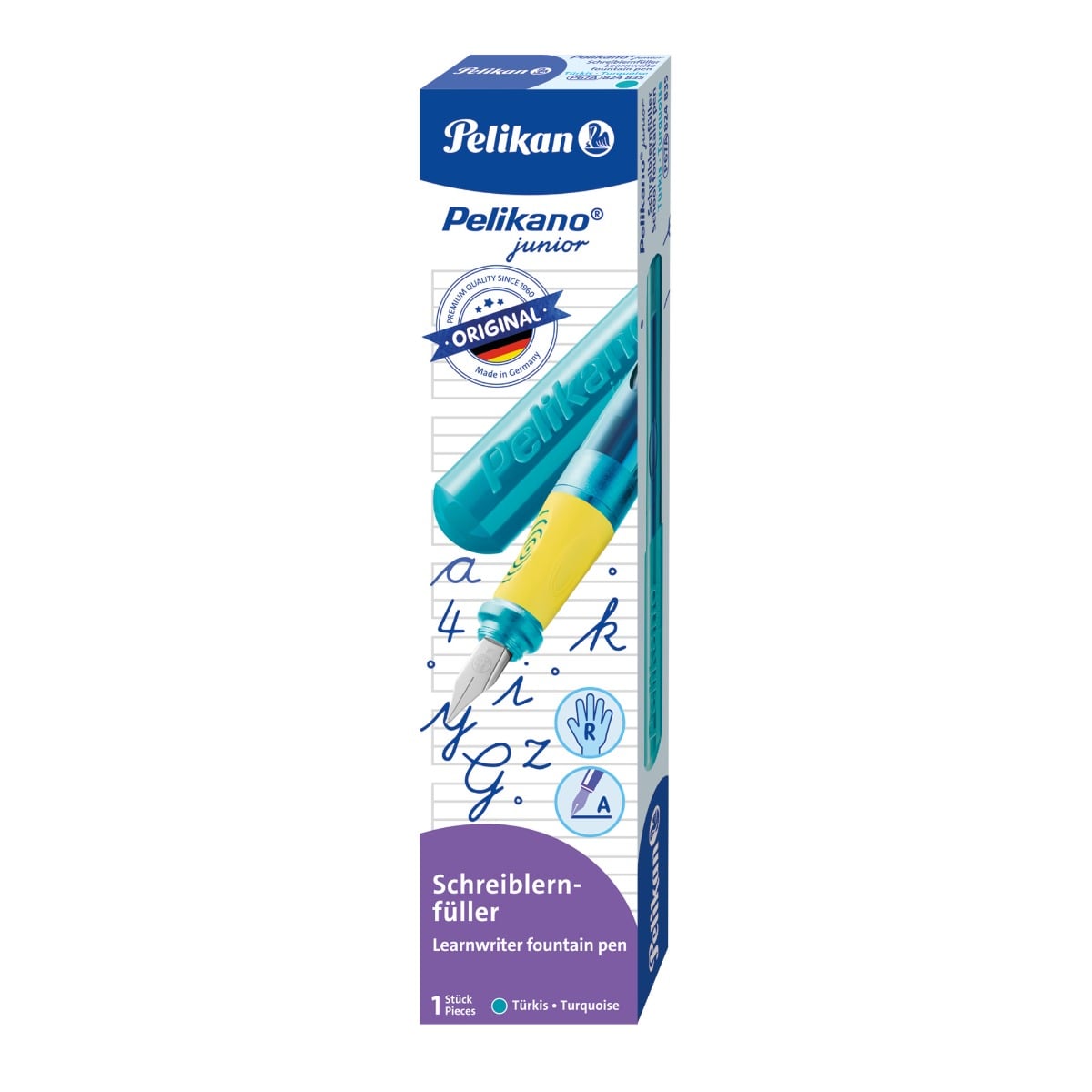 Stilou Pelikano Junior Turcoaz, Ergonomic