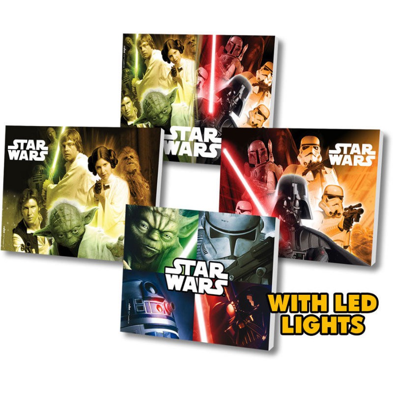 Tablou LED Star Wars pentru Copii - imagine 4