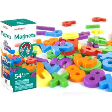 Set 54 Numere Magnetice Miniland Educativ - imagine 2