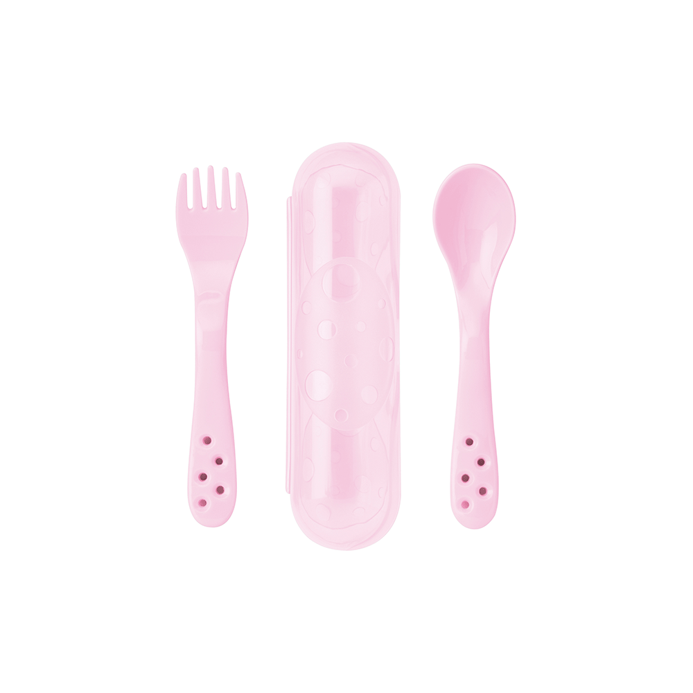 Set 2 lingurite Saro Baby ergonomic cu cutie
