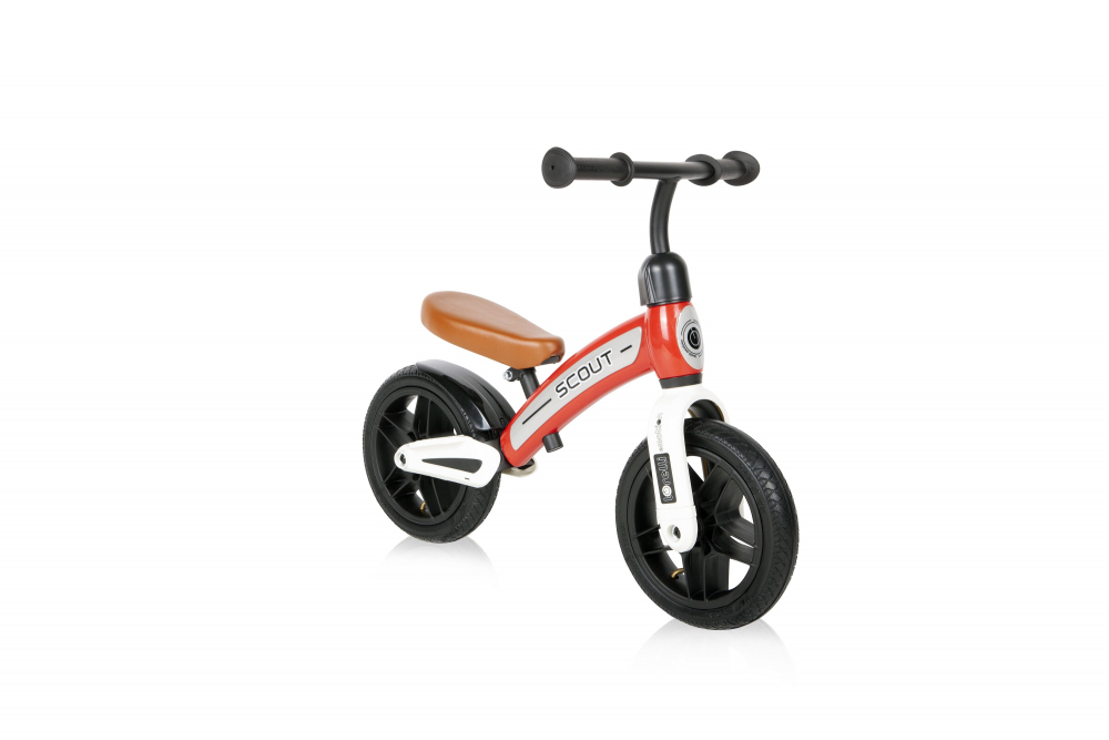Bicicleta echilibru Lorelli Scout Air Red, 10 inch - imagine 4