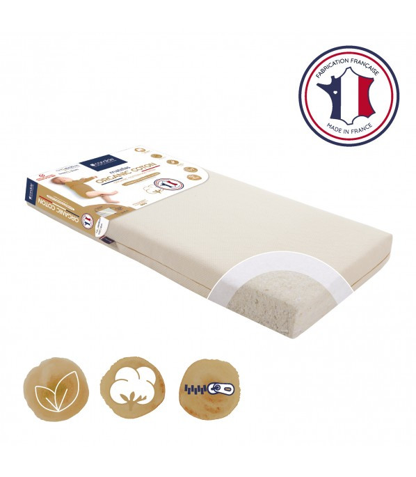 Saltea Candide Organic Bumbac 60x120cm - Somn Natural - imagine 2