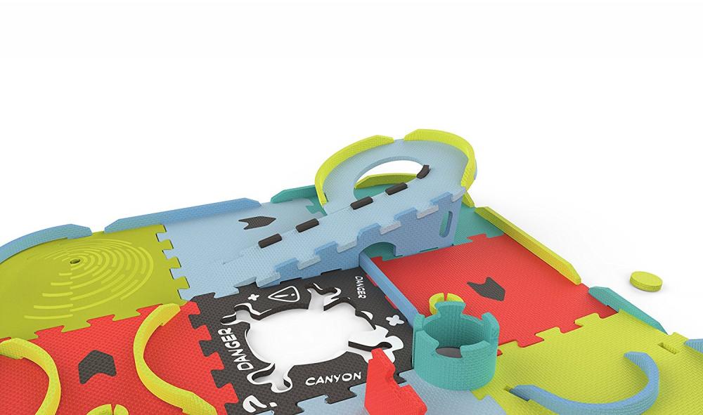 Covor Puzzle Spuma Knorrtoys, 87 Piese, Educativ - imagine 4