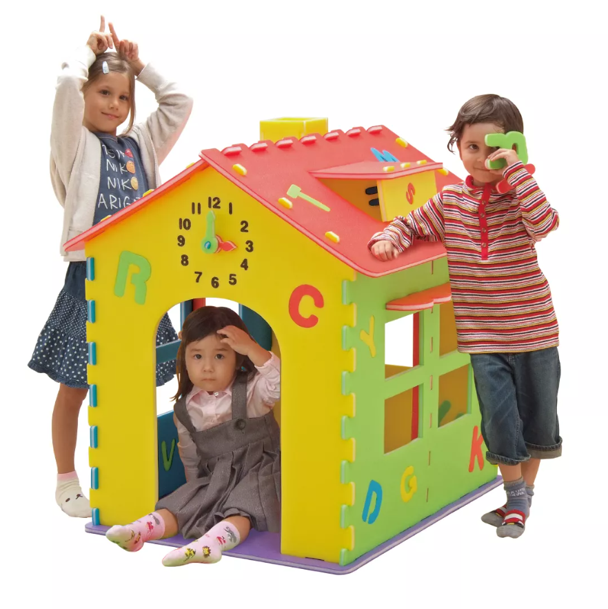 Casuta educativa Car Boy Safety - Spuma sigura - imagine 5