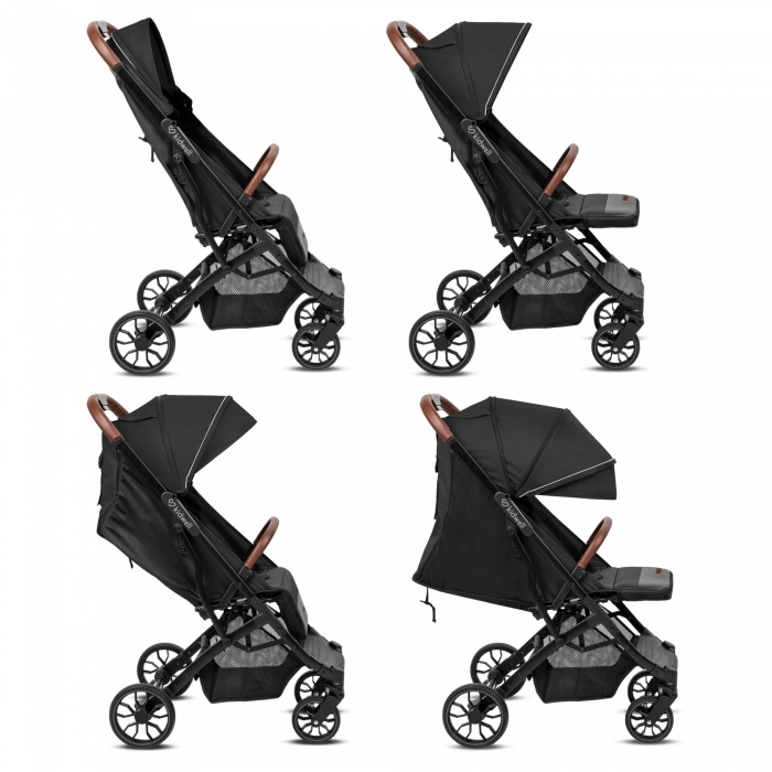 Carucior Sport Kidwell Colmer Jet Black, 22kg - imagine 3