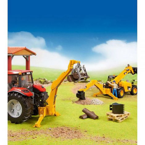Bruder Incarcator Telescopic CAT Jucarie - imagine 11