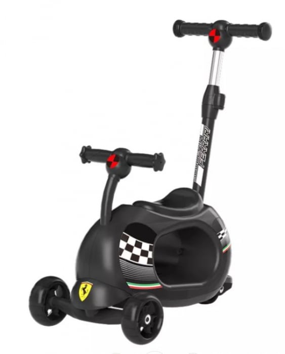 Trotineta Ferrari 4 in 1 Mesuca, Neagra