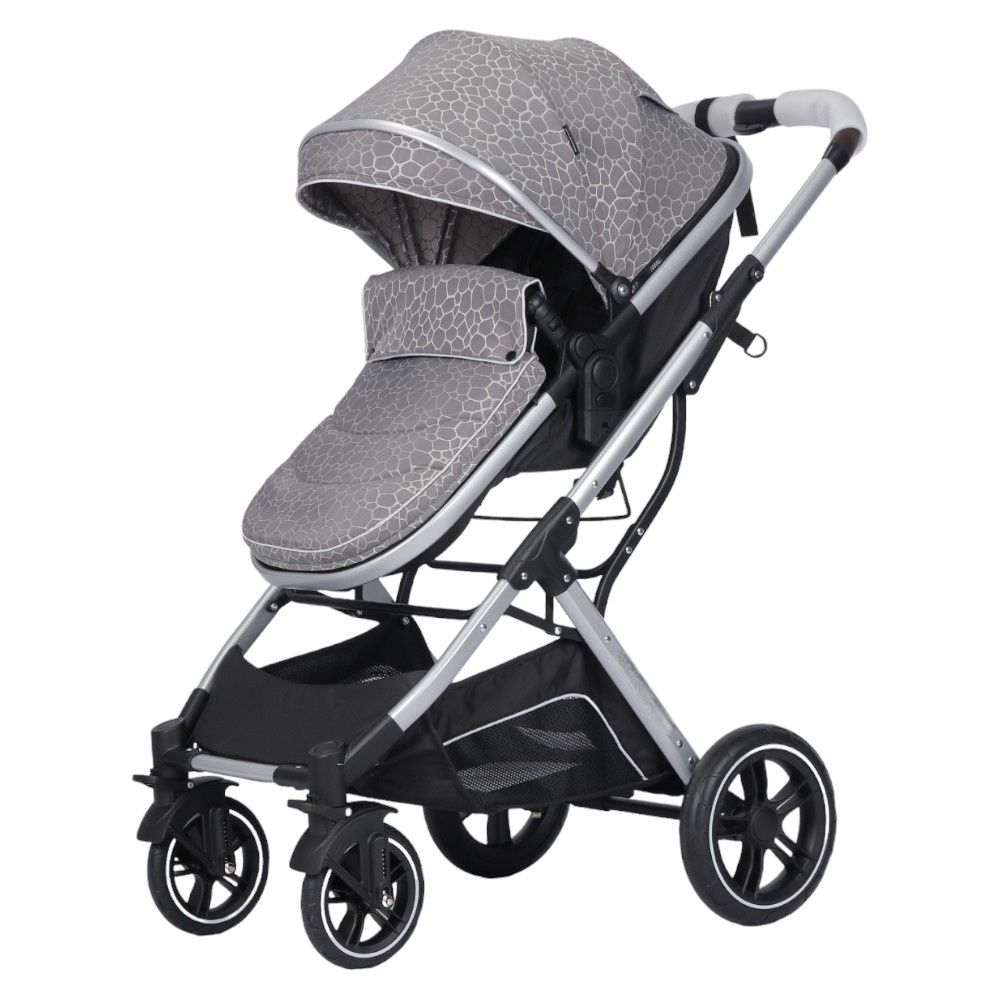 Carucior Novokids H3100 2in1 Reversibil Gri - imagine 3