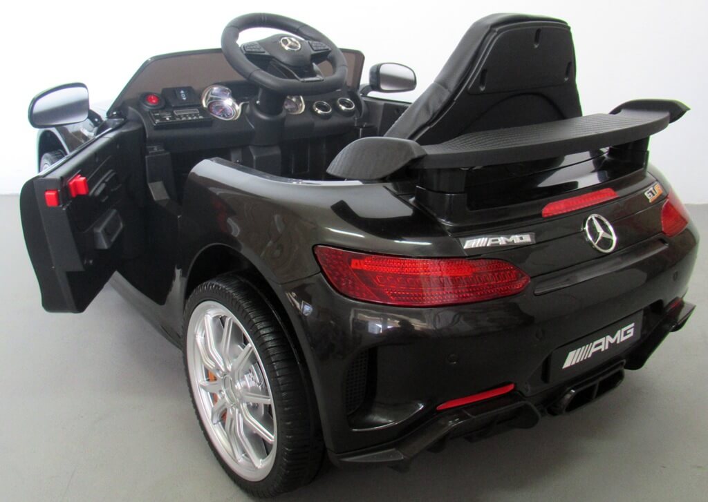 Masinuta Electrica Mercedes GTR Negru | Maner Troller - imagine 4