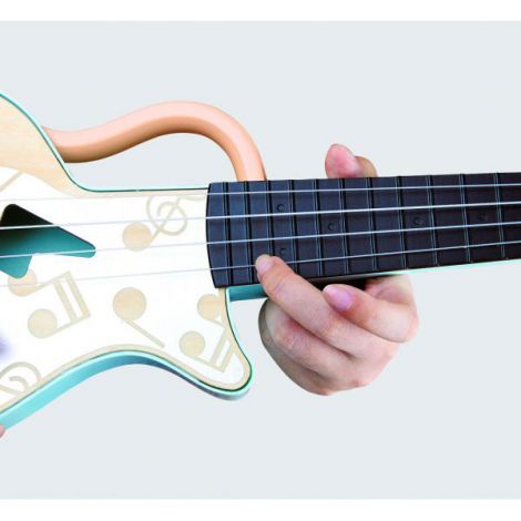 Hape Ukulele Copii - Chitară Lemn Muzicală - imagine 9