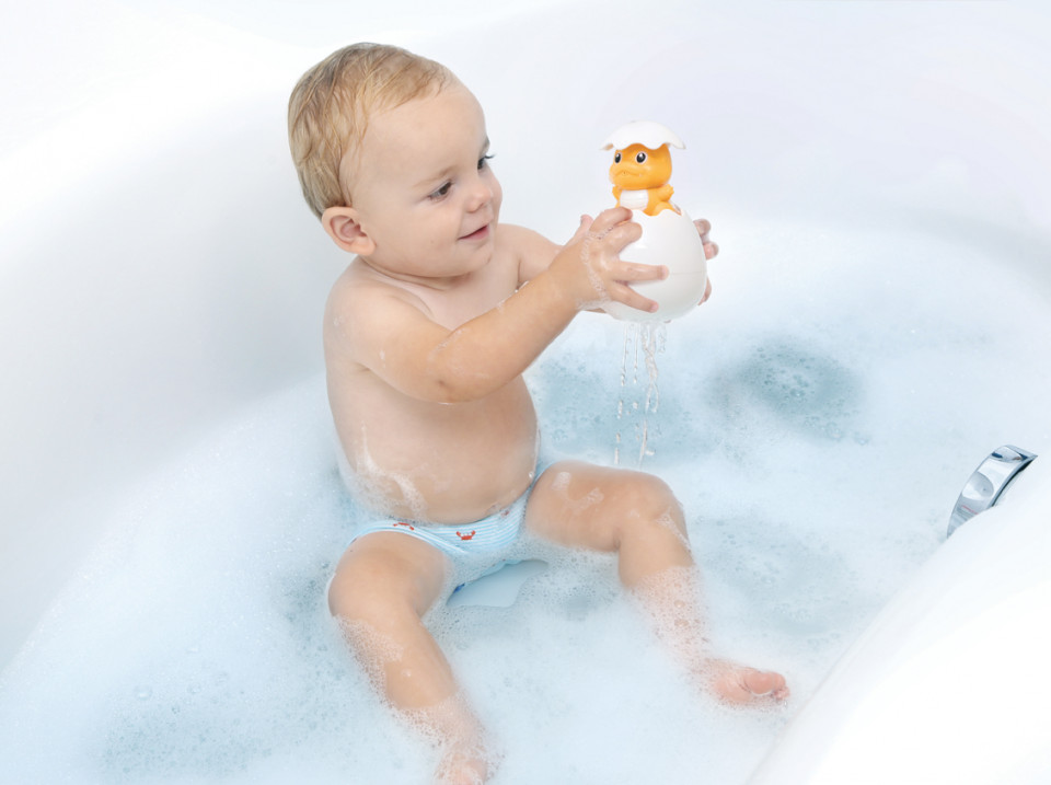 Jucărie de Baie Oul Magic Ludi - Baby Dinozaur Interactiv - imagine 2