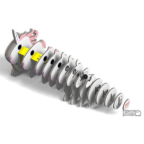 Brainstorm Puzzle 3D Unicorn Educativ - imagine 3