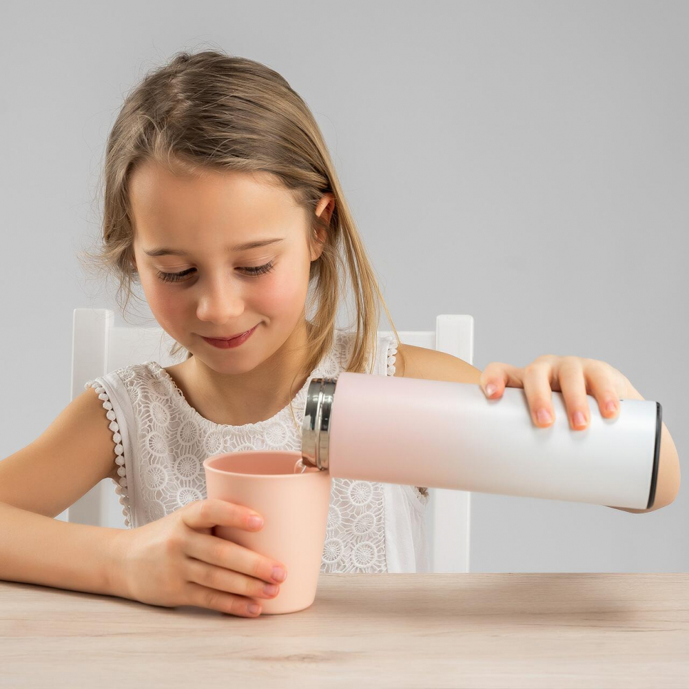 Termos vidat Reer 450ml Roz - imagine 3