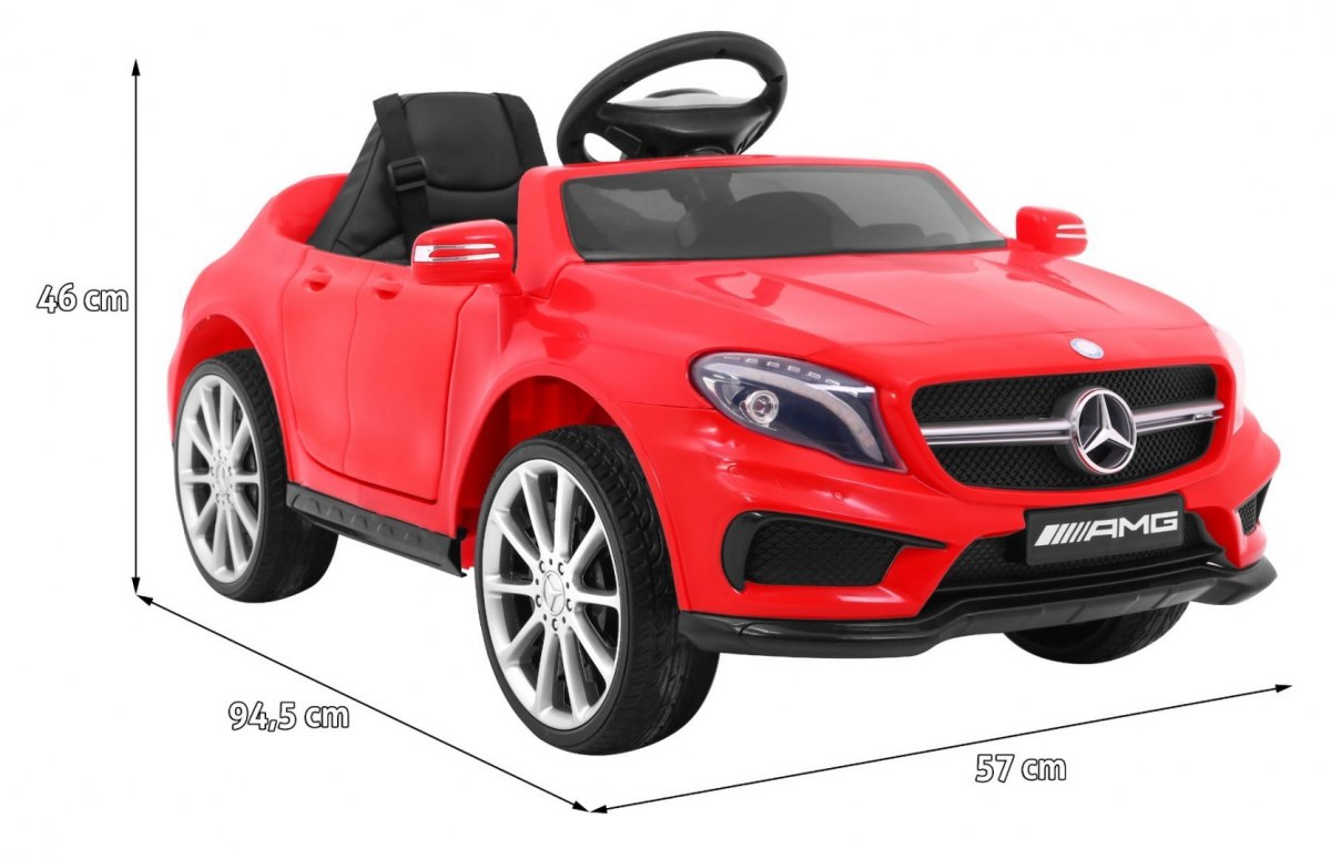 Masinuta Electrica Mercedes-AMG GLA45 Rosu - imagine 3