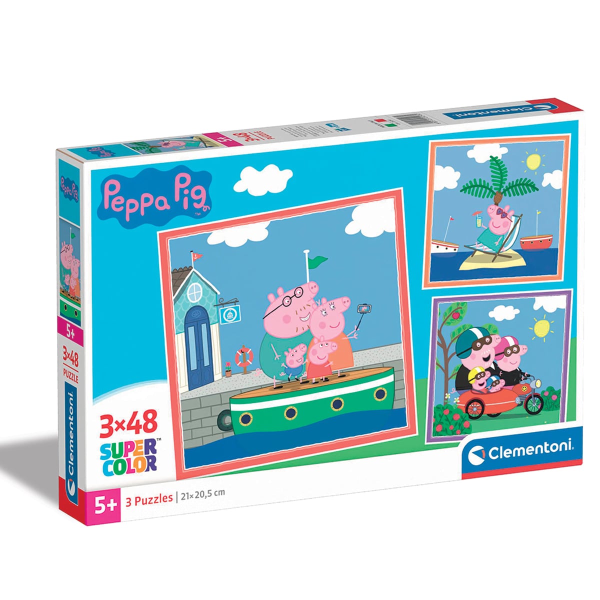 Puzzle Clementoni Peppa Pig 3x48 piese