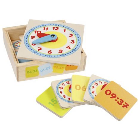 Set Educativ Lemn Goki - Învață Ceasul