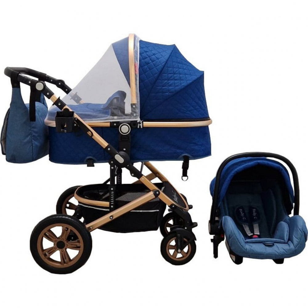 Baby Care Pro 530 - Carucior 3 in 1 Transformabil - imagine 4