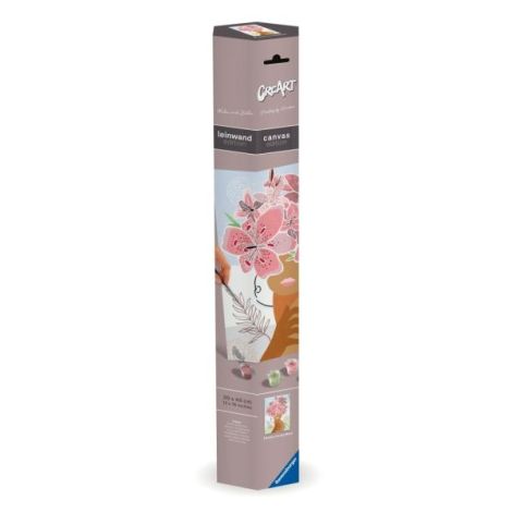 Ravensburger Pictură Femeie Flori | Tablou Canvas - imagine 5