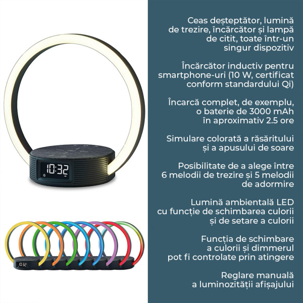 Ceas desteptator Beurer WL 65 cu lumina naturala - imagine 3