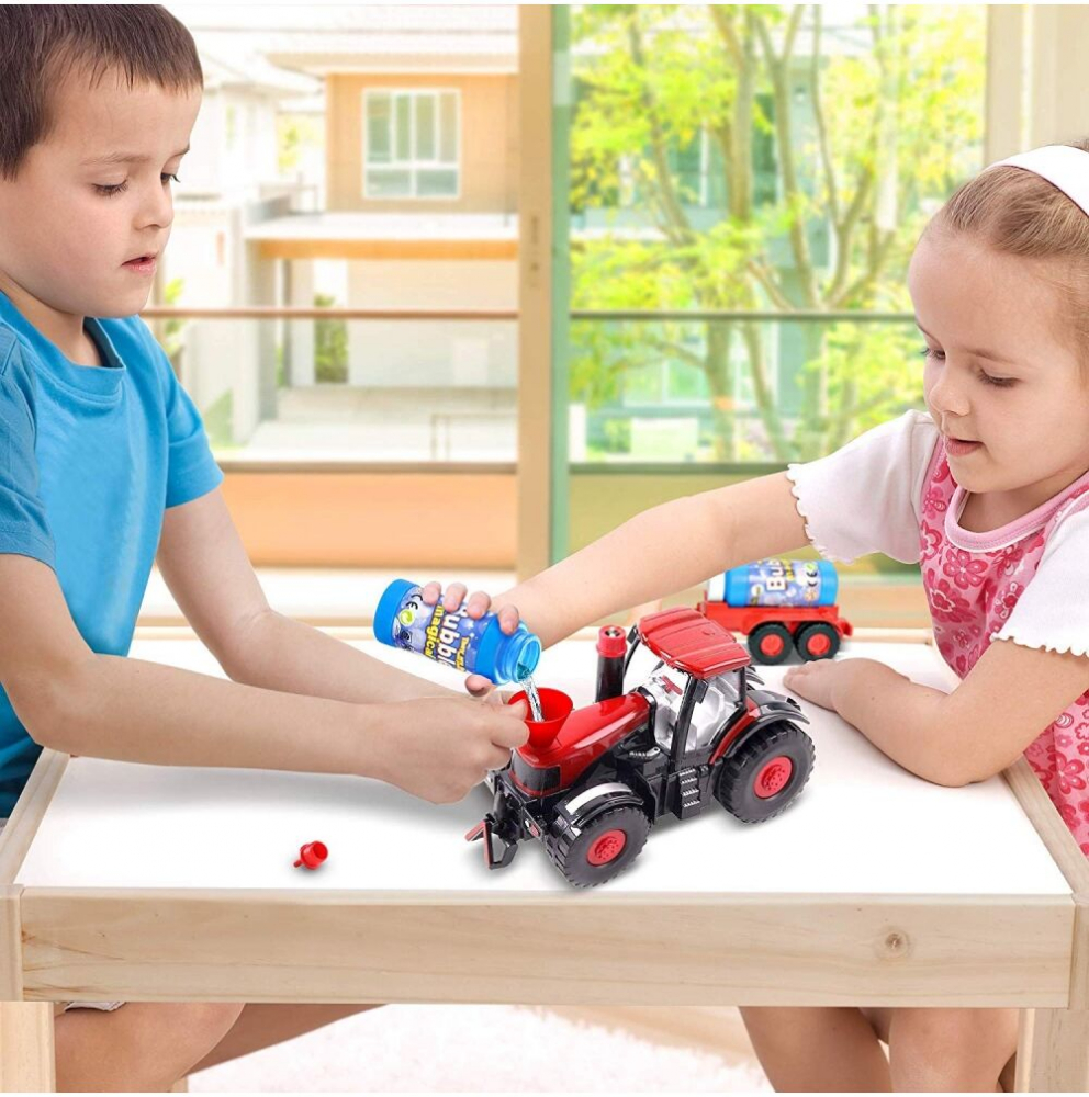 Tractor cu Baloane de Săpun Malplay | Jucărie Exterior - imagine 6