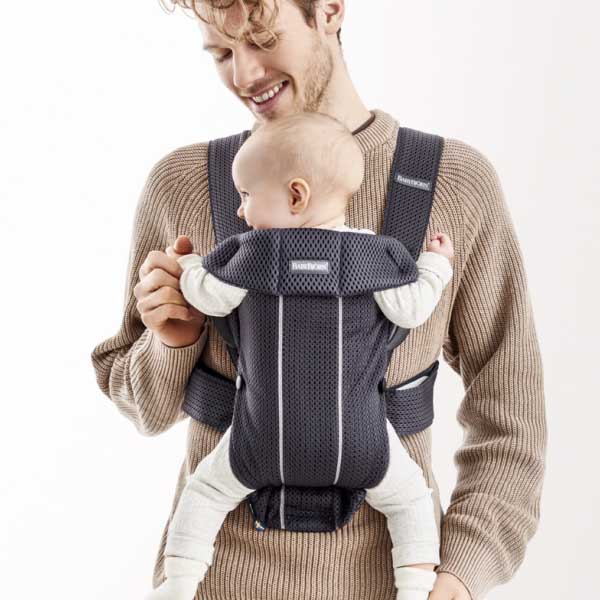 BabyBjorn Mini Marsupiu Anatomic 3D Mesh - imagine 6