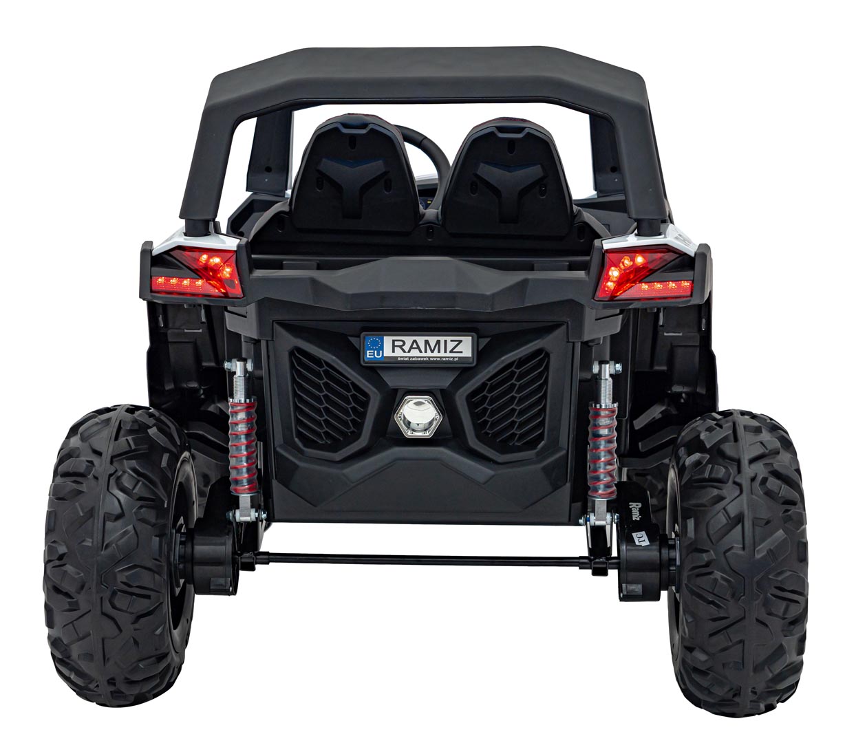 UTV electric pentru 2 copii Buggy MX 2000N 4x4 300W (603B) Alb - Autokids.ro - imagine 8