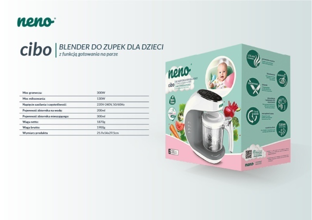 Neno Cibo Blender Gatit Abur - imagine 4
