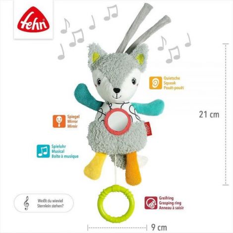 Jucarie Muzicala Vulpiță Fehn | Bebelusi - imagine 4