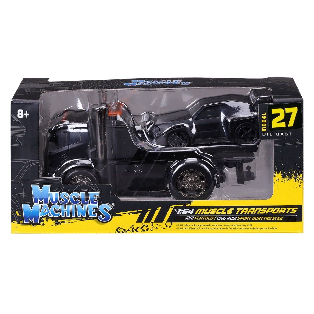 Set Maisto Muscle Transports: JDM Flatbed & Audi Quattro