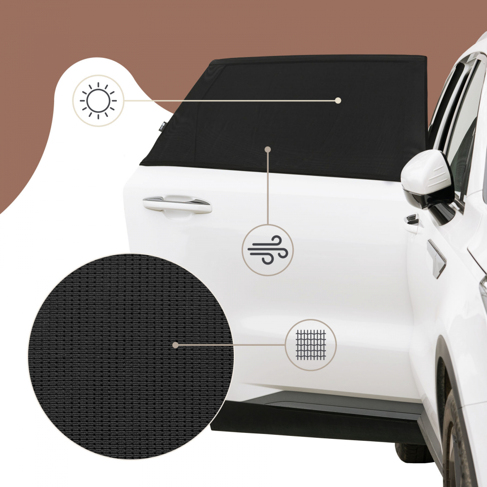 Parasolar Auto Sipo 2 buc | Protecție UV