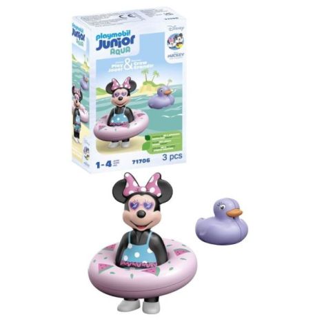 Playmobil Junior Disney: Minnie la Plajă - imagine 3