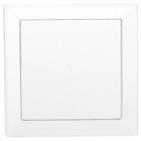 Farfurii Mici Patrate Amscan Plastic 10 Buc - imagine 3