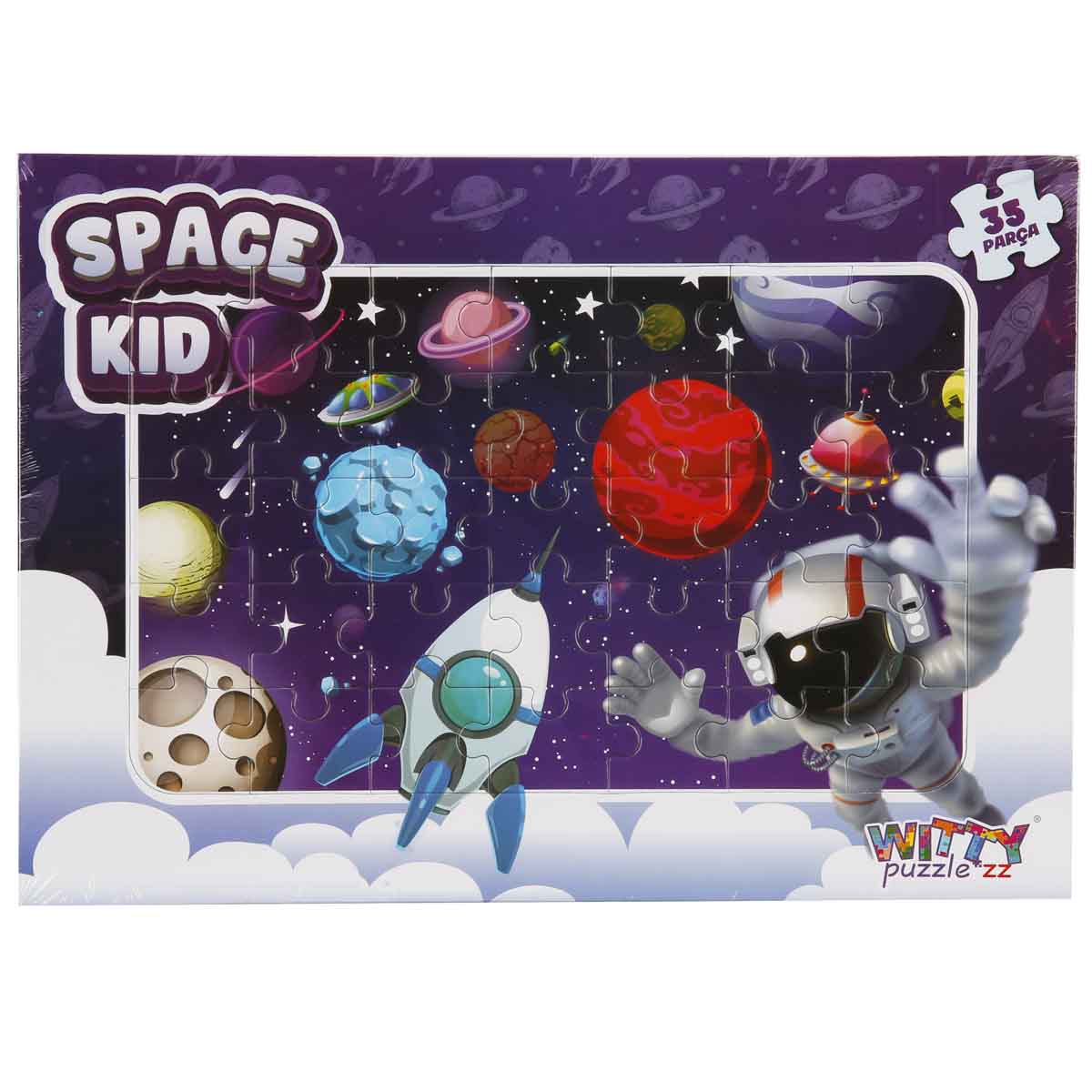 Puzzle Witty Puzzlezz Călătorie în Spațiu 35 Piese