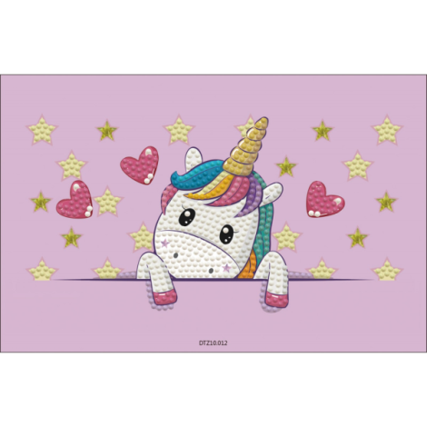 Set Diamond Dotz Unicorn 5-in-1 Creativ - imagine 2