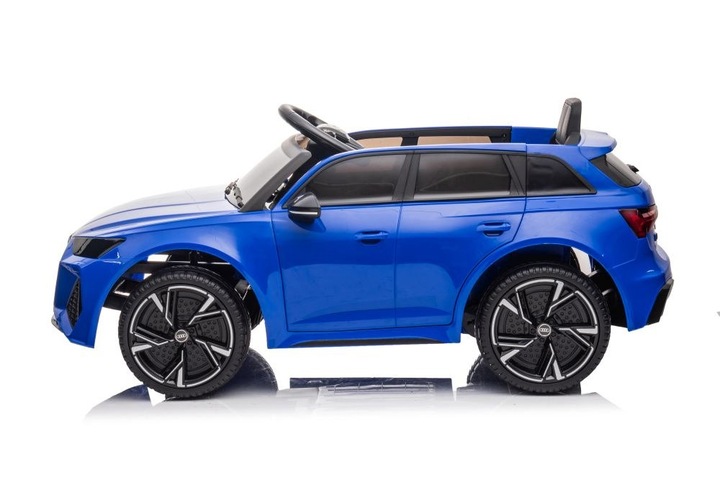 Mașinuță Electrică Audi RS6 Blue | 2 Motoare 45W - imagine 3