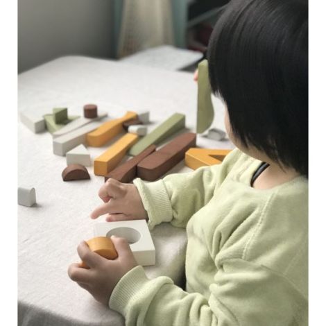 Blocuri Puzzle Lemn Minmimcph | Joc Educativ - imagine 3