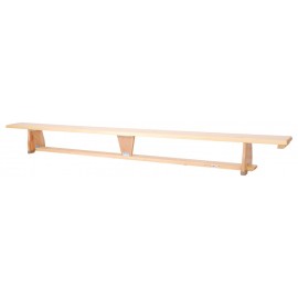 Banca gimnastica 3 m Moje Bambino - Lemn - imagine 2