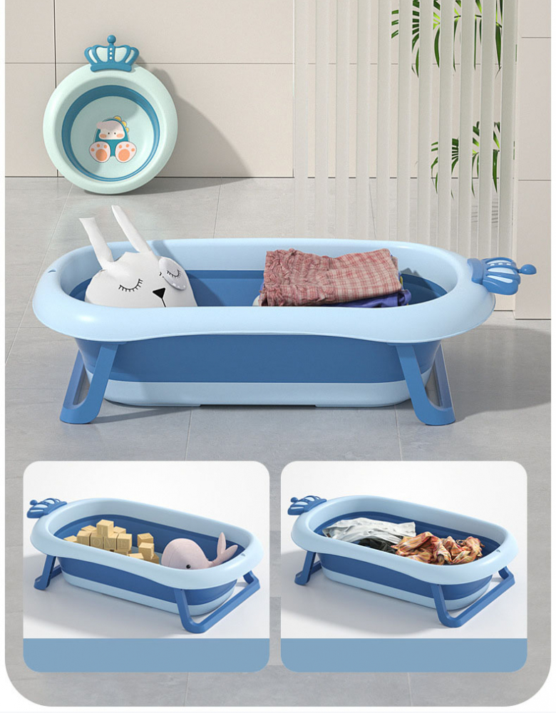 Little Mom Cadita Pliabila Bebelusi Blue - imagine 2