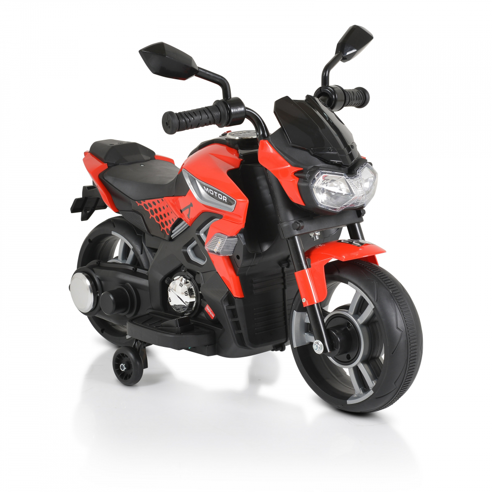 Motocicleta Moni Houston Red - 6V Electrica pentru Copii