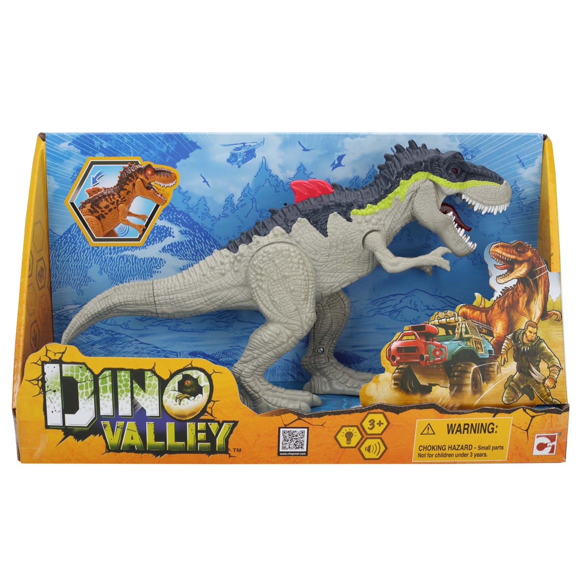 Dino Valley Dinozaur cu Sunete și Lumini