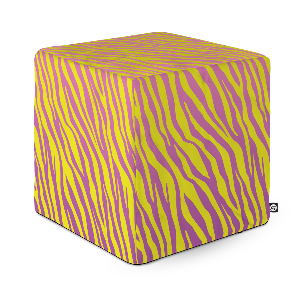 Taburet Cub XL Zebra Updeco - Confort Memoriam - imagine 5