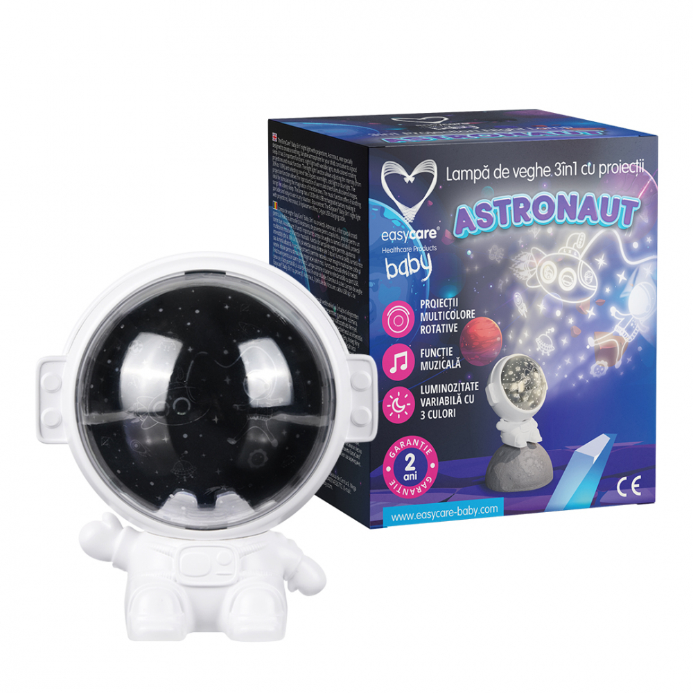 Lampa Veghe Easycare Astronaut 3in1 cu Proiectii - imagine 11
