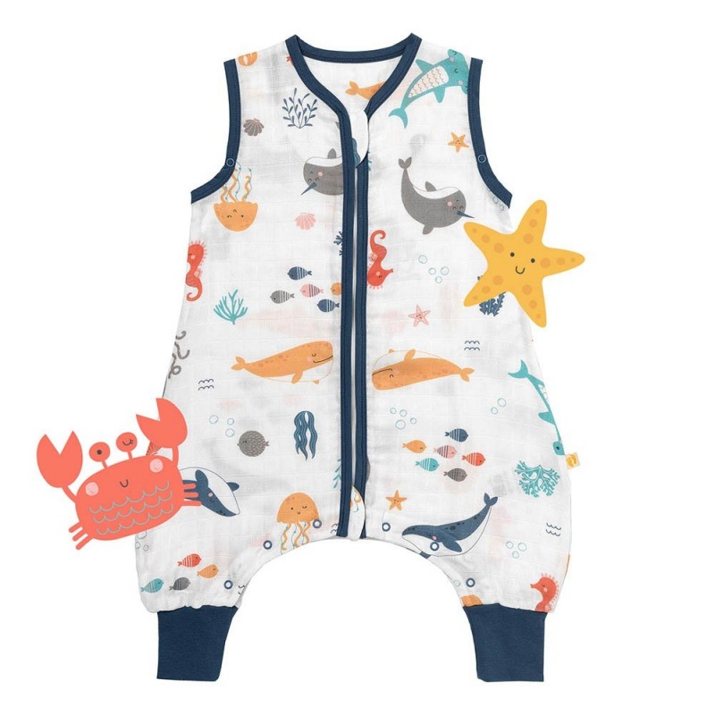 Sac Dormit Bamboo Under the Sea Slumbersac - imagine 4