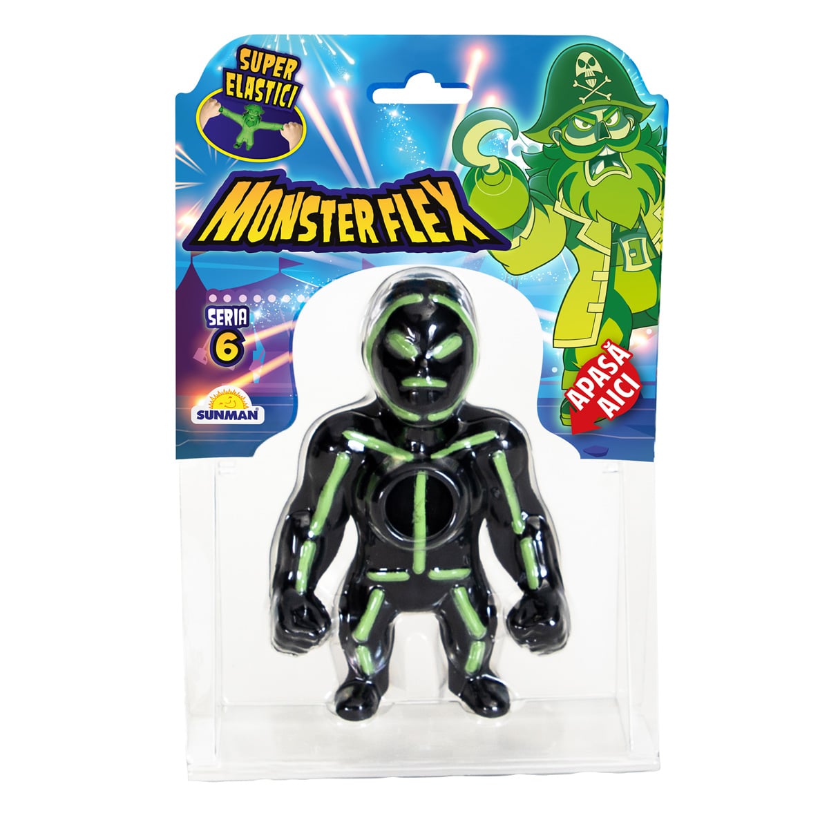 Monster Flex Neon Man | Figurina care se întinde