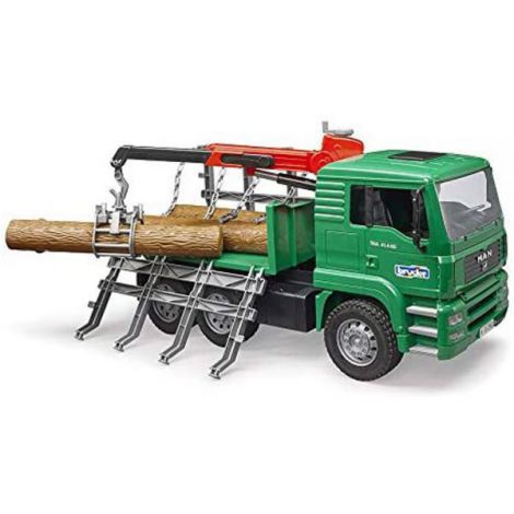 Camion Lemne MAN TGA cu Macara Bruder - imagine 2