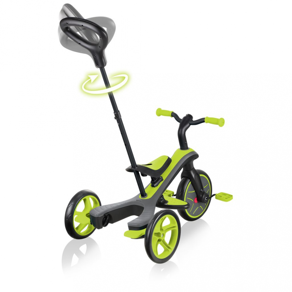 Tricicleta Globber Explorer 4 in 1 Verde - imagine 11