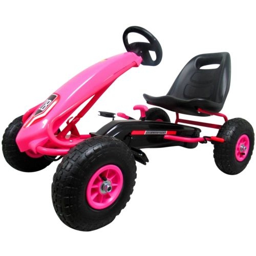 Kart Pedale R-Sport G4 Roz Roti Gonflabile